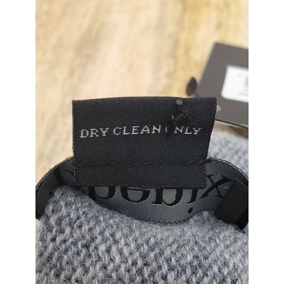 Phenix Gray Cashmere 100% Knit Gloves - Picture 3 of 5